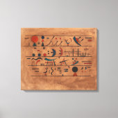 Tekenreeksen | Wassily Kandinsky | Canvas Afdruk (Voorkant)