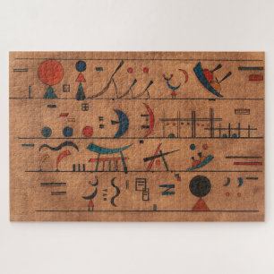 Tekenreeksen Wassily Kandinsky Legpuzzel