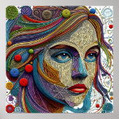 tekenreekskunst poster (Voorkant)