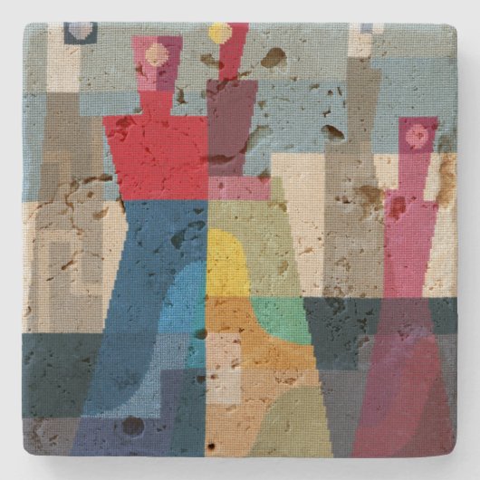 Tekens | Sophie Taeuber-Arp | Stenen Onderzetter (Voorkant)