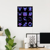 Tekens van de Dierenriem Poster (Thuiskantoor)