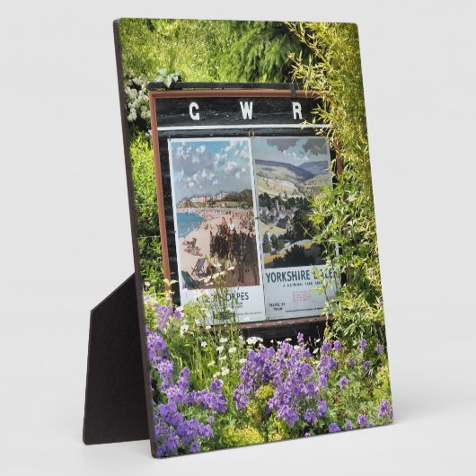 TEKENS VAN DE OUDE TREINSTATION FOTOPLAAT (Zijkant)