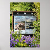 TEKENS VAN DE OUDE TREINSTATION POSTER (Voorkant)