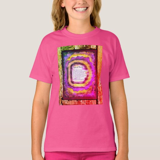 Tekens van schoonheid t-shirt (Voorkant)