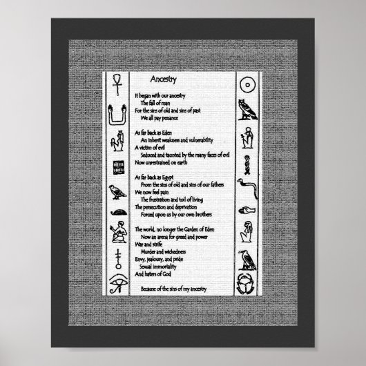 Tekens van zwakte poster (Voorkant)