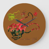 tekenstijl grote klok (Voorkant)