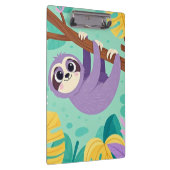 Tekententbeest hangend ondersteboven aan een tak klembord (Rechts)