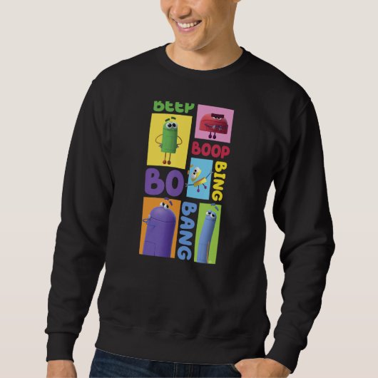 Tekenvak Storybots omhoog Trui (Voorkant)
