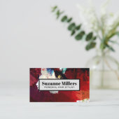 Tekenverf Geborstelde achtergrond Visitekaartje (Staand voorkant)