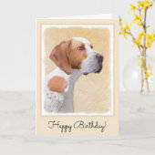 Tekenverf - Oorspronkelijke verf maken Kaart (Gele Bloem)