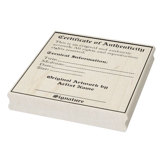  tekenverificatie afdrukken rubberstempel (Stempel)