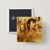 Tekenverzameling Vierkante Button 5,1 Cm (Voorkant /achterkant)