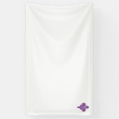 Tekenvormig ontwerp Vinylbanner Spandoek (Verticaal)