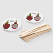 Tekenvruchtenafbeelding cartoon handwaaier (Niet-gemonteerd)