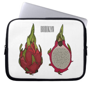 Tekenvruchtenafbeelding cartoon laptop sleeve