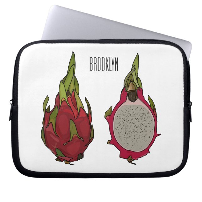 Tekenvruchtenafbeelding cartoon laptop sleeve (Voorkant)