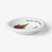 Tekenvruchtenafbeelding cartoon papieren kommen (Gebogen)