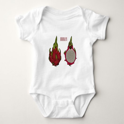 Tekenvruchtenafbeelding cartoon romper (Voorkant)