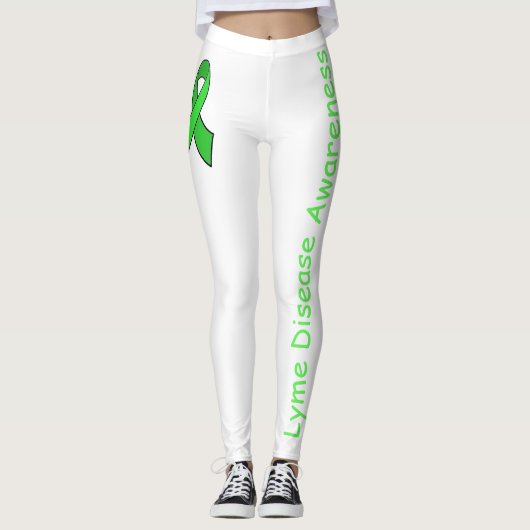 Tekenziekte Bewustzijn Leggings (Voorkant)