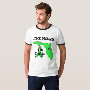 Tekenziekte in Florida Lyme-bewustzijnsshirt T-shirt