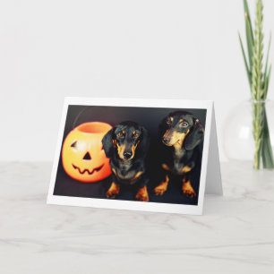 Tekkel Halloween Kaart