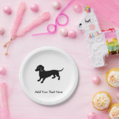 Tekkel Papieren Bordje (Feest)