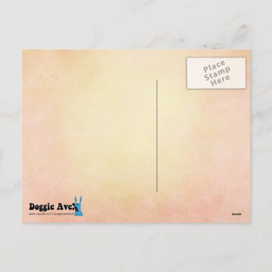 Tekkel Valentijn Feestdagenkaart (Achterkant)