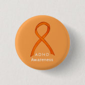 Tekort aan hyperactiviteitsstoornis (ADHD) Pijn Ronde Button 3,2 Cm (Voorkant)
