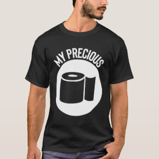 Tekort aan toiletpapier kostbaar t-shirt