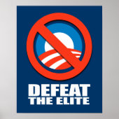 TEKORT DE ELITE POSTER (Voorkant)