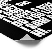 Tekort stoornis Dyslexie Asperger Spectrum Poster (Hoek)