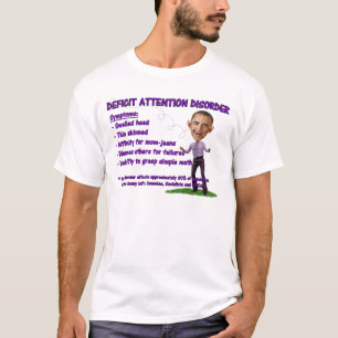 Tekortkoming stoornis t-shirt