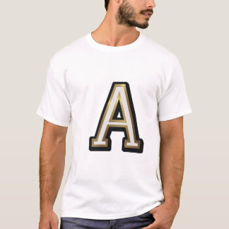 Tekst "A" T-shirt