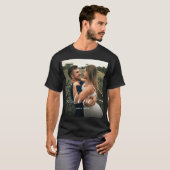 Tekst aangepast fotoscript t-shirt (Voorkant volledig)