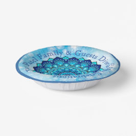 Tekst aanpassen Diwali Blue wijzigen Papieren Kommen