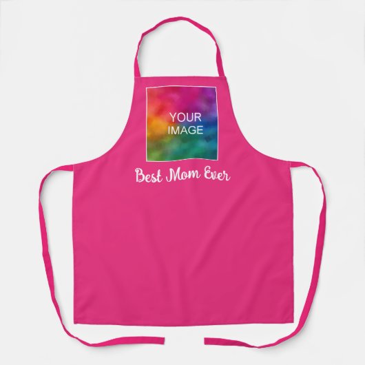  Tekst Afbeelding Kleur Beste Mam Ooit Schort (Voorkant)