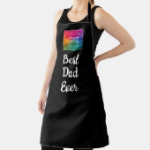 tekst Afbeelding Sjabloon Beste papa ooit Schort (Insitu)