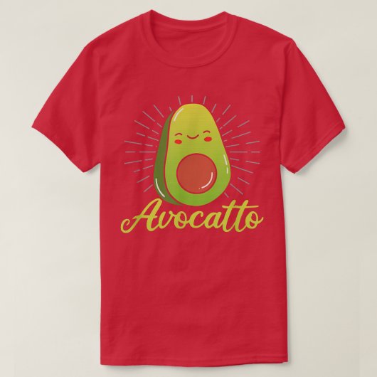 TEKST Avocado T-shirt (Design voorkant)