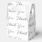 Tekst Bedankt Op Wit  Bedankdoosjes (Geopend)