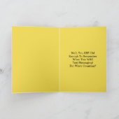  tekst Bericht Happy Birthday Humor Kaart (Binnen)