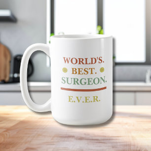 tekst Beste chirurg ter wereld Cadeau Koffiemok