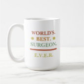  tekst | Beste chirurg ter wereld | Cadeau Koffiemok (Links)