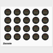 tekst | Beste chirurg ter wereld | Cadeau Ronde Sticker (Vel)