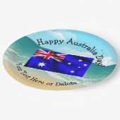 Tekst bewerken die overeenkomt met Australia Day 9 Papieren Bordje (Gekanteld)