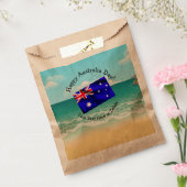 Tekst bewerken die overeenkomt met Australië Day V Bedankzakje (Gezegeld)