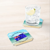 Tekst bewerken die overeenkomt met Australië Day V Kartonnen Onderzetters (Insitu)