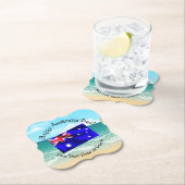 Tekst bewerken die overeenkomt met Australië Day V Kartonnen Onderzetters (Insitu)