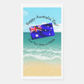 Tekst bewerken die overeenkomt met Australië Day V Servet (Voorkant)
