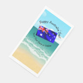 Tekst bewerken die overeenkomt met Australië Day V Servet (Hoek)