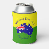Tekst die overeenkomt met Australië-dag bewerken Blikjeskoeler (Blikje Achterkant)